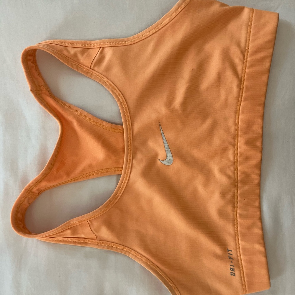Nike Women's Orange Sports Bra